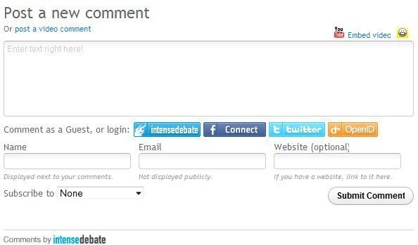 Understanding the SCUBA Marketing Comment System