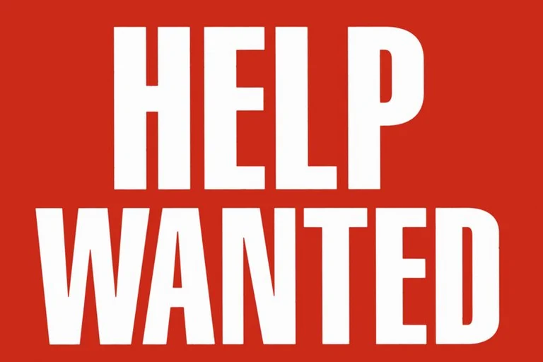 Help Wanted Sign